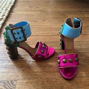 Cynthia Rowley studded heels